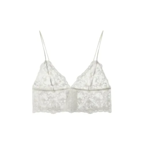 ZARA Белый Женский Бюстгальтер