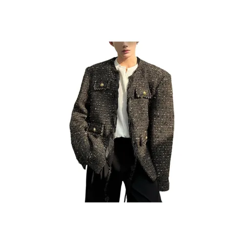 RKVC Темно-коричневые унисекс куртки