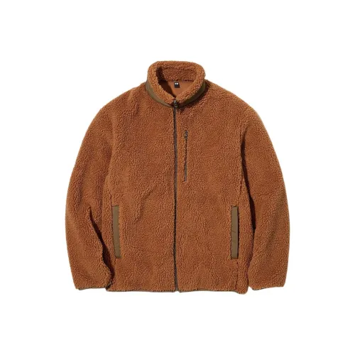 UNIQLO Верблюжий Унисекс Бархатные куртки