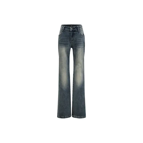 IMXS New Horse Run Collection Blue Gray Women's Jeans IMXS New Horse Run Collection Синие Серые Женские Джинсы