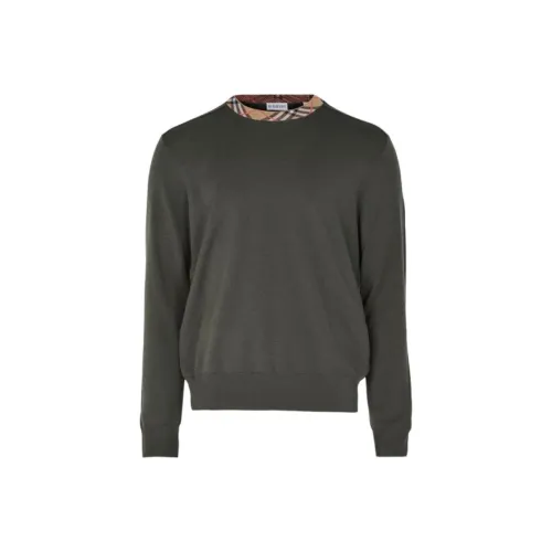 Burberry Серые Мужские Свитера