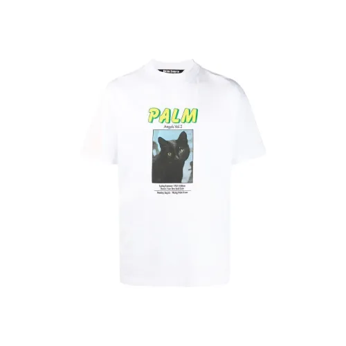 PALM ANGELS Белая Мужская Футболка