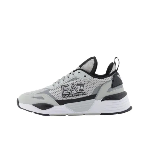 EMPORIO ARMANI EA7 Низкий топ Повседневная обувь Мужская Серый