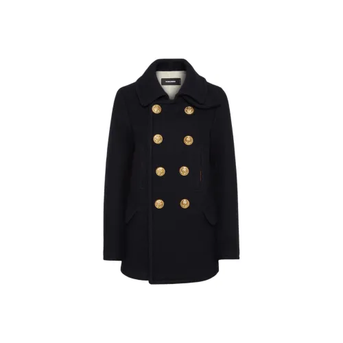 DSQUARED 2 Черное Женское Пальто