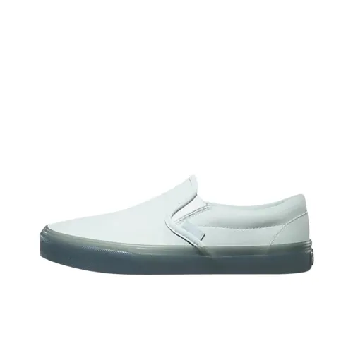 Vans CLASSIC Slip-On Скейтборд Кроссовки Мужские Зеленые