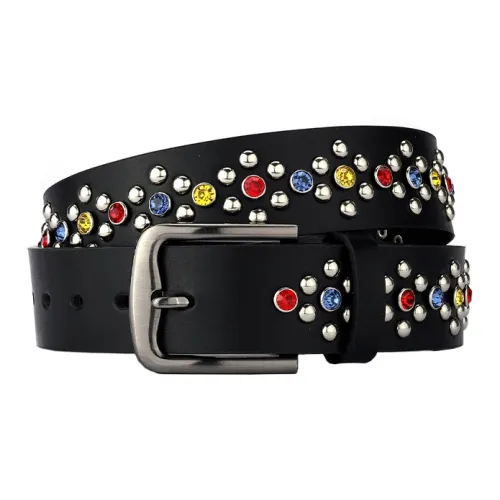 Lanza Коровья кожа ремни унисекс ширина 3,5 см