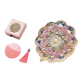 Composite Floral Design (Light Gold) Pink Set  
Композитный цветочный дизайн (Светлое золото) Розовый комплект