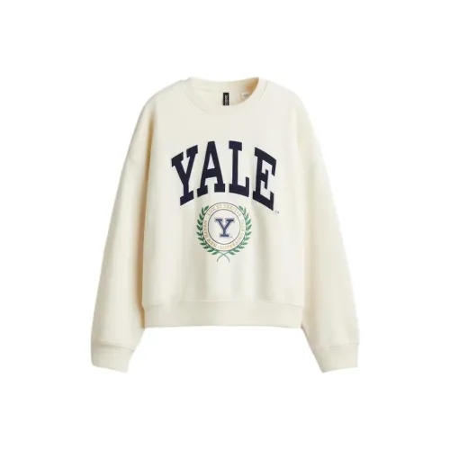 H&M Светлый Бежевый Женский Свитшот