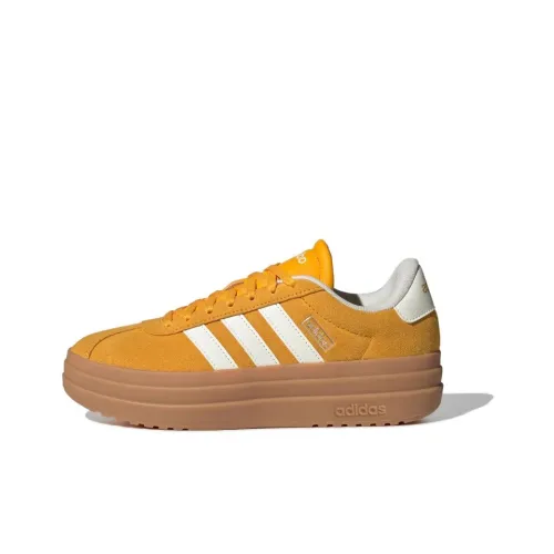 Adidas VL Court Bold Low Топ Скейтборд Кроссовки Женские Желтые