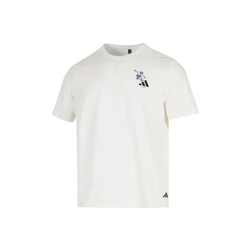 Adidas SS25 Скейтборд Спортивная рубашка мужская