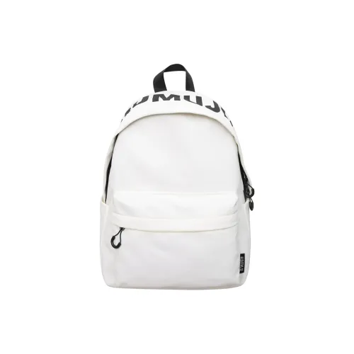 NANXIAOXIANG Нейлон Рюкзак Большой Унисекс Экрю Черный Зеленый Фиолетовый Темно-Коричневый