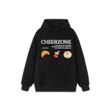 Чёрный, с флисовой подкладкой, стиль позиционирования