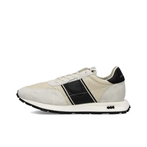 PHILIPPE MODEL Низкие беговые кроссовки для мужчин песочного цвета черного цвета