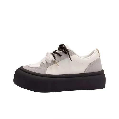 Worm's Home Быстросохнущий Баланс Низкий Топ Скейтборд Кроссовки Женские Темно-Коричневый