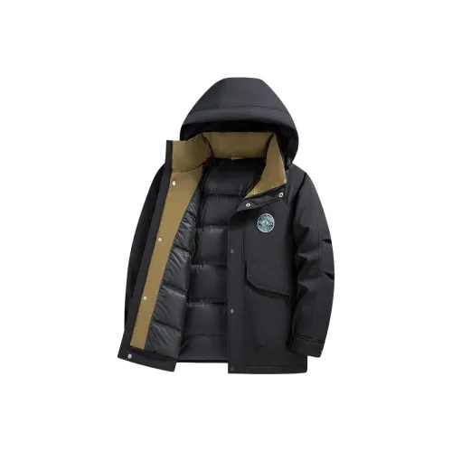 YALU Унисекс Пуховики