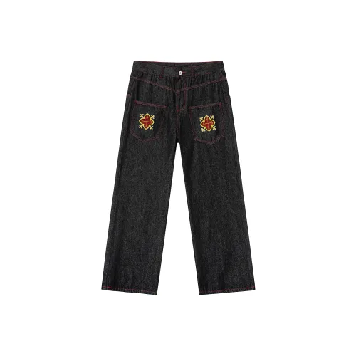 SUPEREALLY Унисекс Джинсы