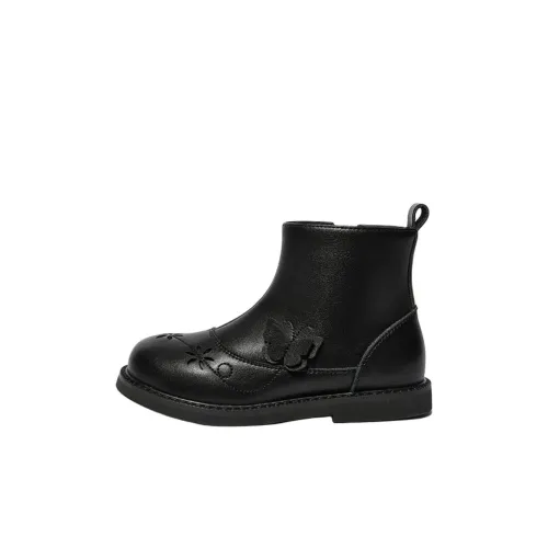 Snoffy Детские кожаные сапоги High Top Kids