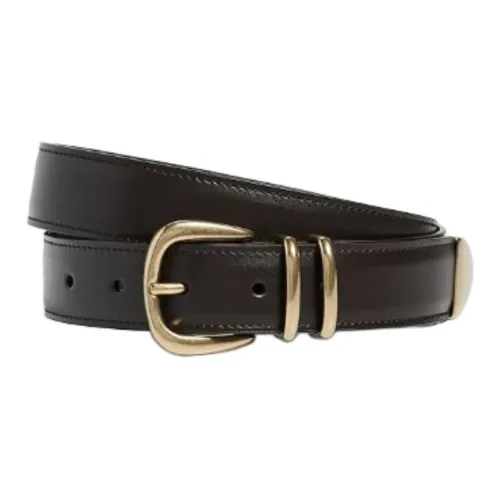 A.L.C. Lambskin Leather Belts Women's Brown 3cm A.L.C. Кожаные ремни из овечьей шкуры женские коричневые 3 см
