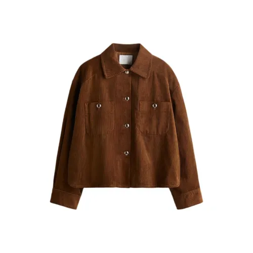 H&M Коричневые Женские Куртки