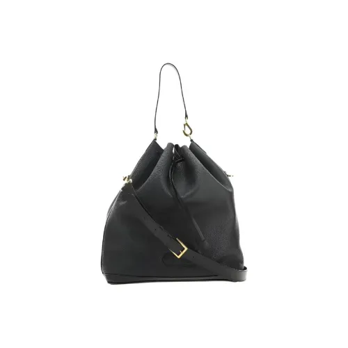 TOM FORD Телячья кожа с рельефным узором водонепроницаемая ведрообразная сумка сумка через плечо сумка для мужчин черная