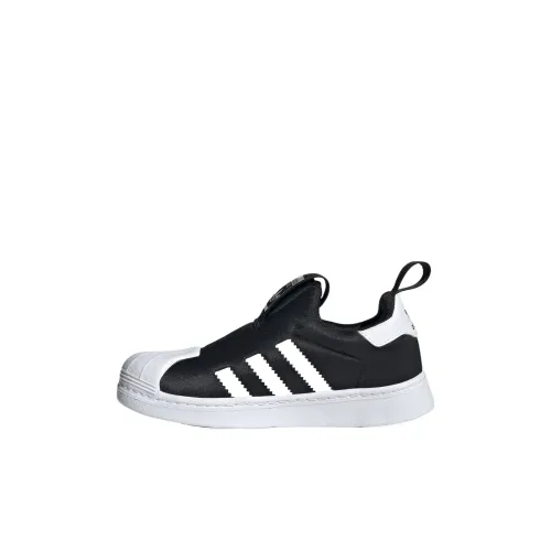 Adidas Originals SUPERSTAR 360 Low Топ Детские Тренировочные Кроссовки Черные Детские