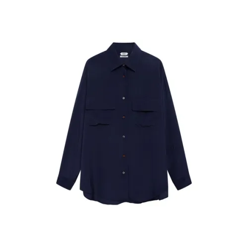 IMMI Темно-синие в наличии Женские рубашки