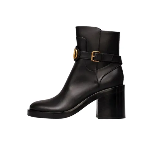 Valentino Vlogo Signature Botильоны 9 см Женские Черные