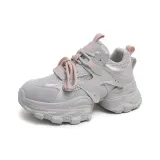 Серебристо-розовый