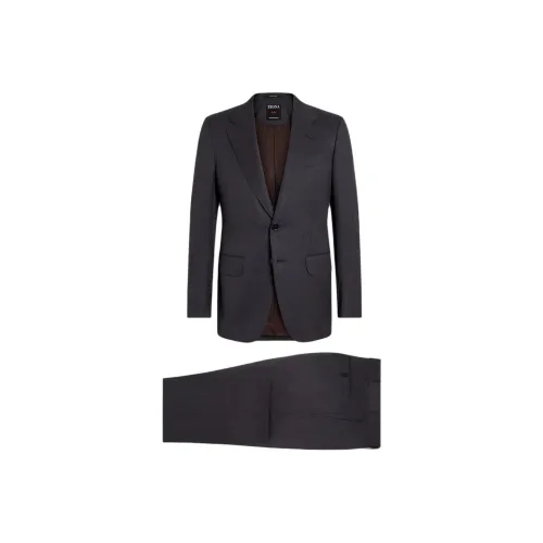 Ermenegildo Zegna Серый Мужской Деловой костюм