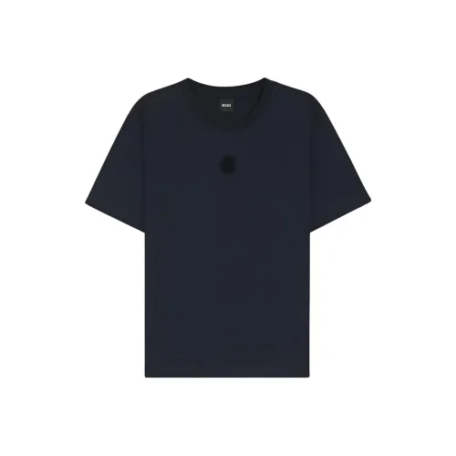 Hugo Boss Темно-синие Женские Футболки