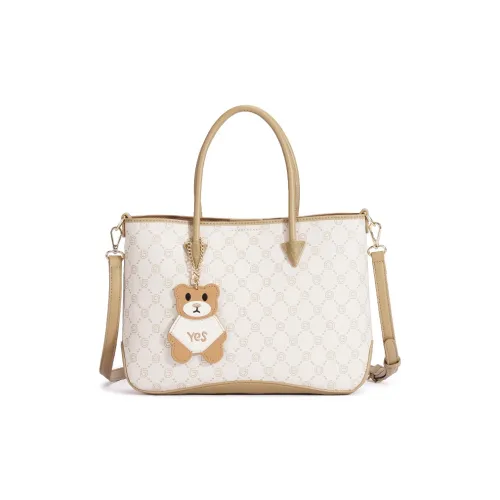 Dubaolu Сумка из синтетической кожи сумка-тоут сумка для покупок сумка женская цвет экрю