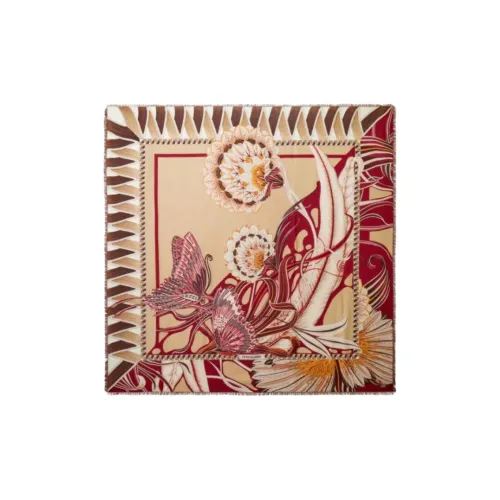 FERRAGAMO Шерсть Палантины Женские Многоцветные