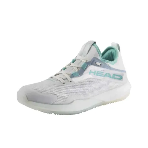 HEAD Motion Pro Износостойкие Дышащие Кроссовки для тенниса Женские Белые Неон Зеленый