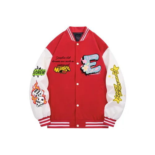 SOIE Унисекс Бейсбольные Джерси