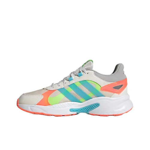 ADIDAS NEO Crazychaos Shadow Амортизация Низкий Топ Обувь для бега Мужская Синяя Зеленая Оранжевая