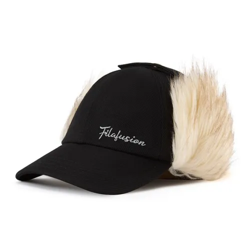 FILA FUSION Акриловые Кепки из овечьей шерсти Унисекс Темно-черный