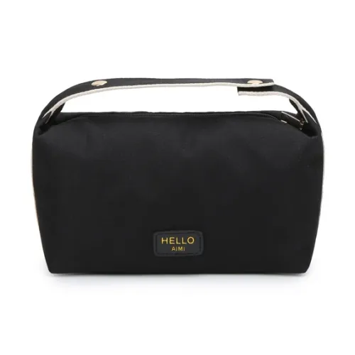 OMGD Портативный Холст Туалетная Сумка для Путешествий Сумка для Макияжа Цветовой Блок Косметика Хранение Пылезащищенный