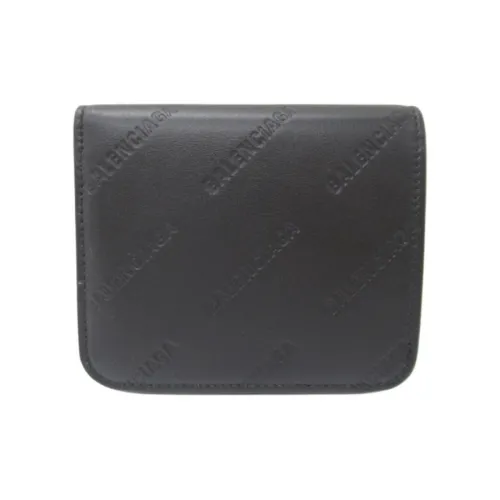 Balenciaga Кожа Кошелек Женские Черный