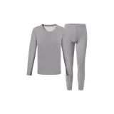 [Wool # Mulberry Silk] Galaxy Gray Crew Neck Clothing Sets  
[Шерсть # Шелк тутового дерева] Галактический серый Круглый вырез Комплекты одежды