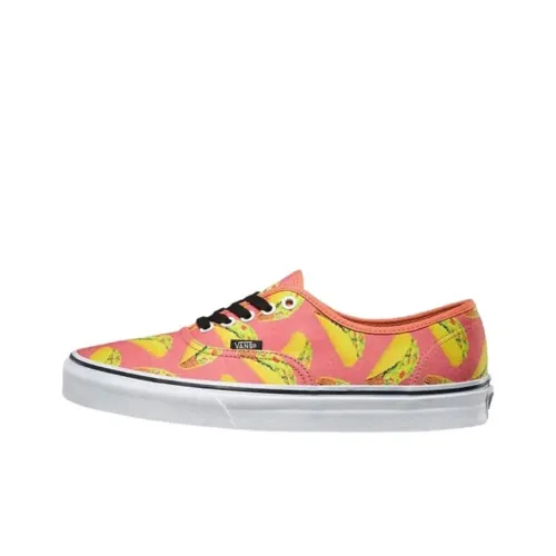 Vans Authentic Скейтборд Кроссовки Мужские Розовые
