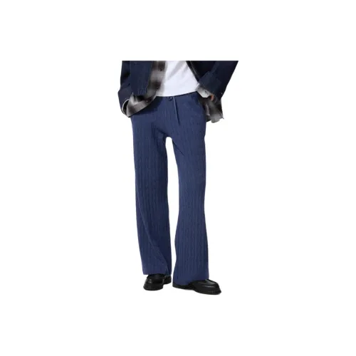 UNIQLO Темно-синий, женский, повседневный, штаны