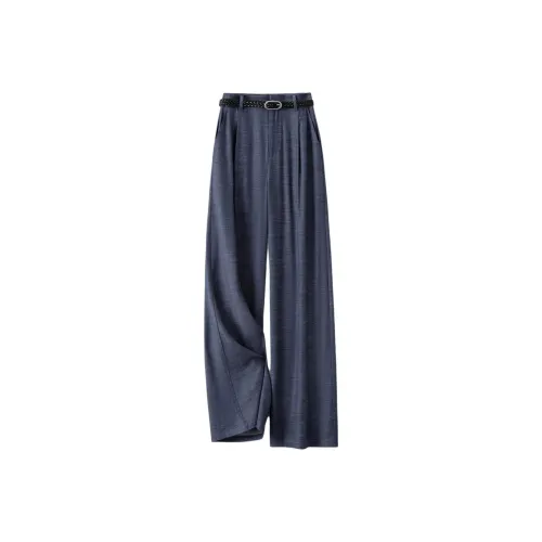 IHIMI Темно-синие женские повседневные штаны