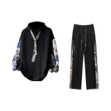 Black Свитшот + Black Повседневные Штаны