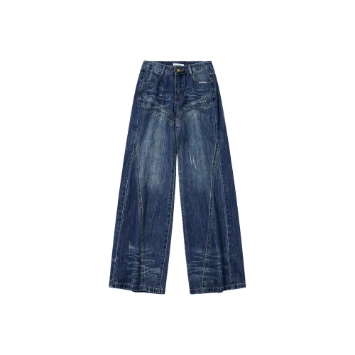 HAZL Джинсы Женские Винтажные Синие