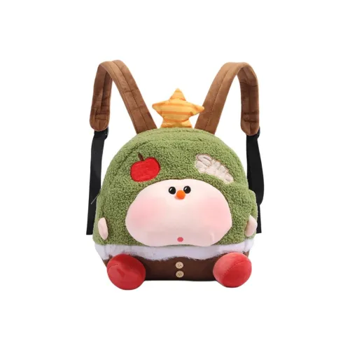 Meter Милый Плюшевый Кукла Мягкий Девочка Рюкзак Маленький Детский Зеленый