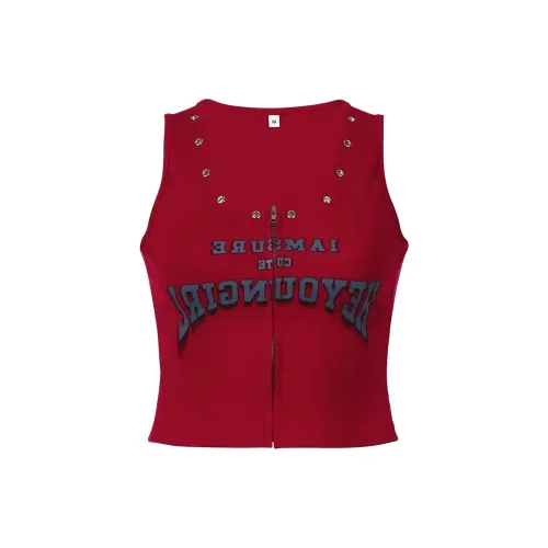 XIUDAI Red Женские Майки