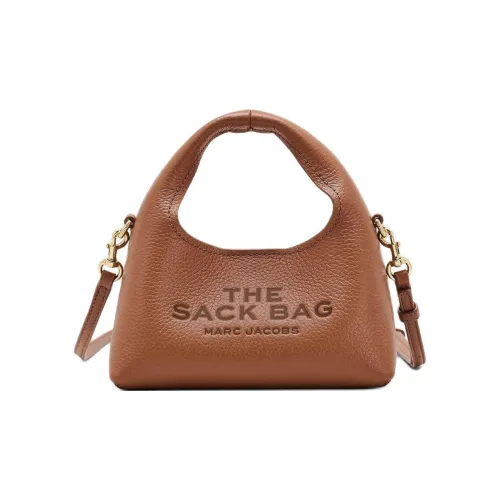 MARC JACOBS Полное зерно ЛЕДЕР Через плечо Сумка Экстра мини Женская Moroccan Орехи Масло