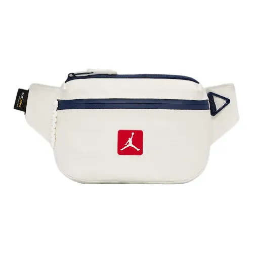 Джордан Полиэстер Сумка через плечо Бананка Унисекс Белый