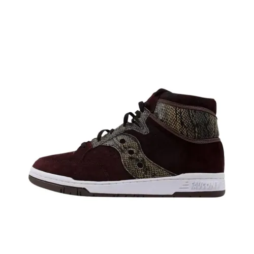 Packer Обувь x Saucony Высокие Кроссовки для скейтбординга Мужские Коричневые