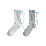 2 пачки (Белый с оборками + Серый с оборками)